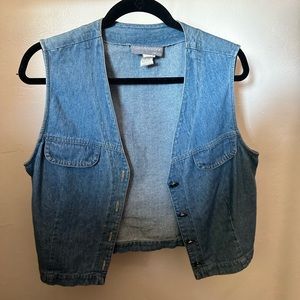 Denim vest